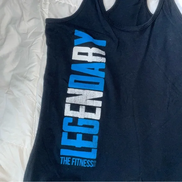 Legendary Leg Day Tank The Fitness Tee Co - Picture 3 of 5